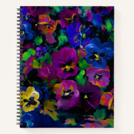 Cuaderno "Pansies" [abstract 2]