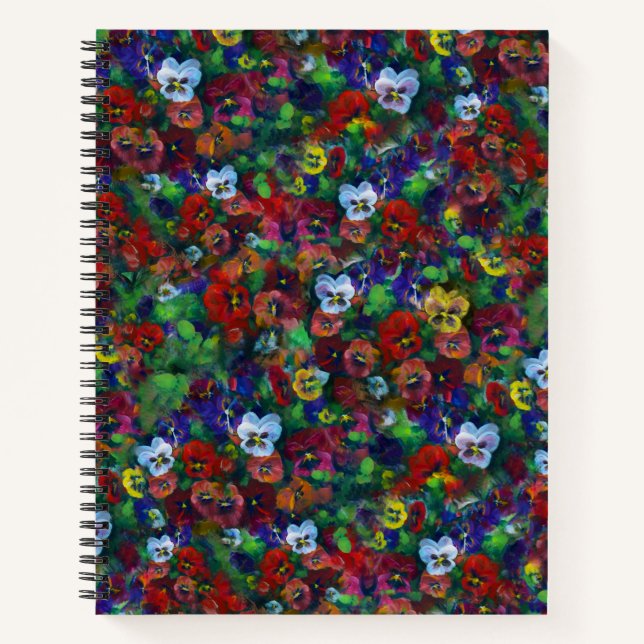 Cuaderno Pansy Notebook (edición roja) (Anverso)