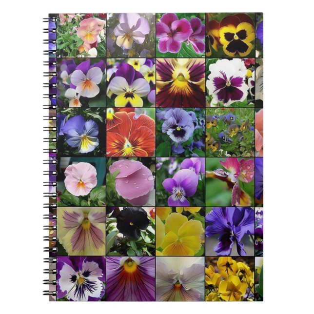 Cuaderno Pansy Pansies (Frente)