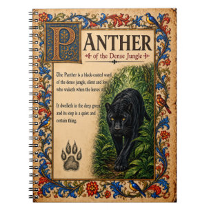 Cuaderno Pantera, Arte de Bestiario Medieval