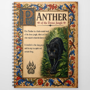 Cuaderno Pantera, Arte de Bestiario Medieval