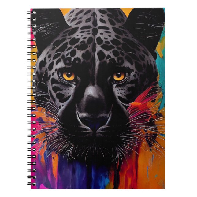 Cuaderno Panther Animal Discovery Adventure Nature Planet E (Frente)