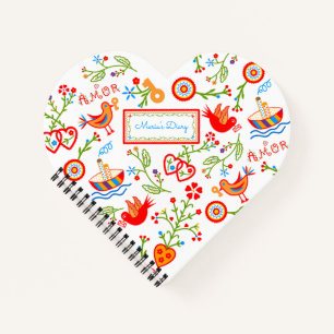 Cuaderno pañuelos de amor de San Valentín