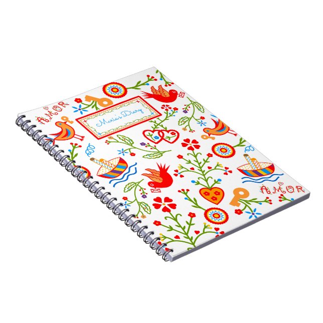 Cuaderno pañuelos de amor de San Valentín (Lado Derecho)