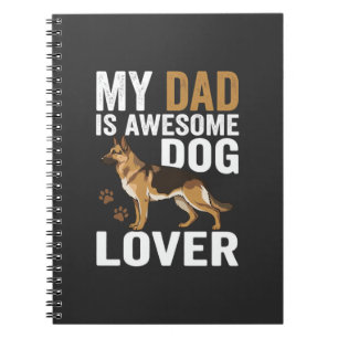 Cuaderno Papá Amante De Perros Es Increíble