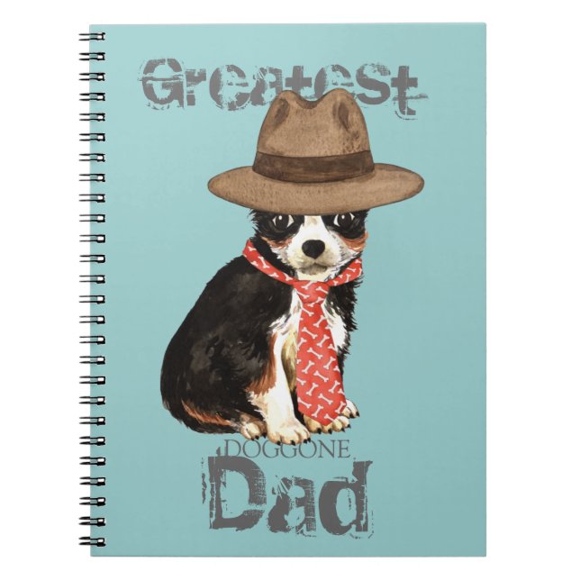Cuaderno Papá chihuahua (Frente)