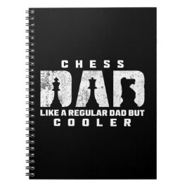 Cuaderno Papá de ajedrez divertido como un papá normal pero