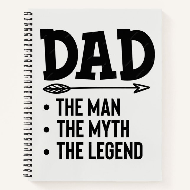 Cuaderno Papá El Hombre (Anverso)