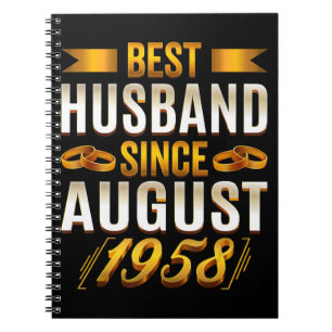 Cuaderno Papá, el mejor esposo de los Aniversarios Gracioso