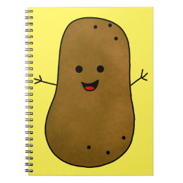 Cuaderno Papa Feliz y Lindo, Fondo Amarillo