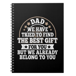 Cuaderno Papá gracioso dice padre de papá viejo gráfico
