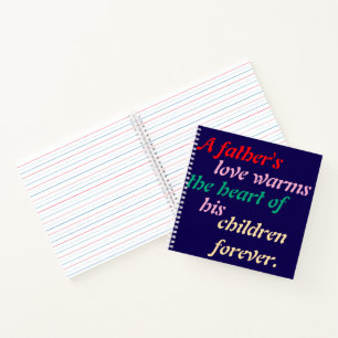 Cuaderno "Papá legendario - Portátil premium"