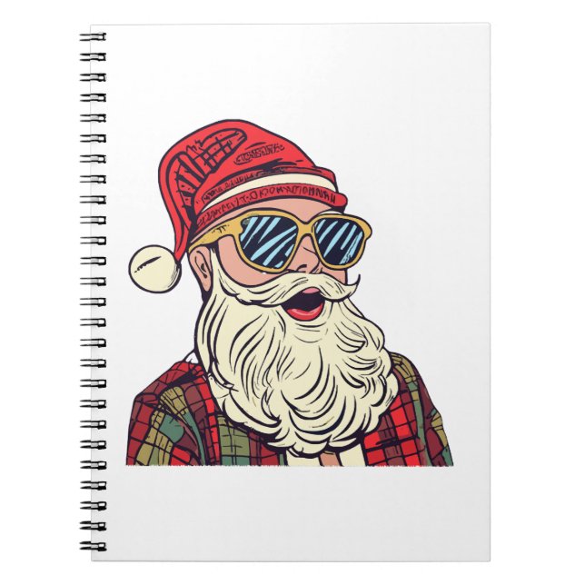 Cuaderno Papá Noel - Divertido (Frente)