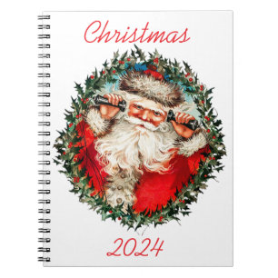 Cuaderno Papá Noel en los teléfonos de cuerdas (PERSONALIZE
