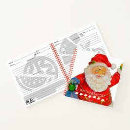 Cuaderno Papá Noel Recetas de Navidad