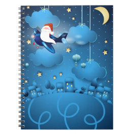 Cuaderno Papá Noel viene