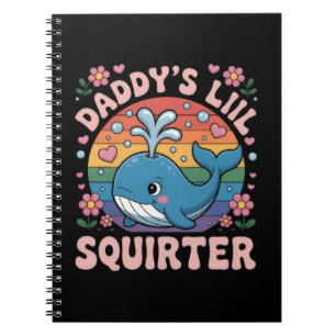 Cuaderno Papá pequeño irrigador inapropiado vergonzoso