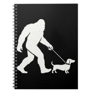 Cuaderno Papa perro wiener divertido salchicha caminando co