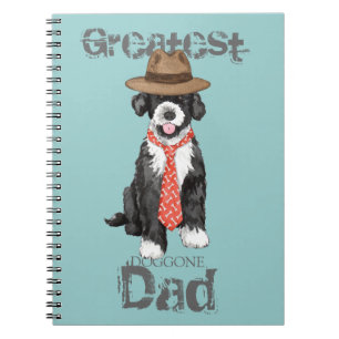 Cuaderno Papá portugués del perro del agua