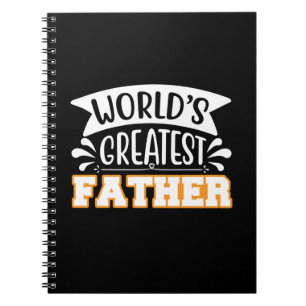 Cuaderno Papá Regalos El mayor padre del mundo