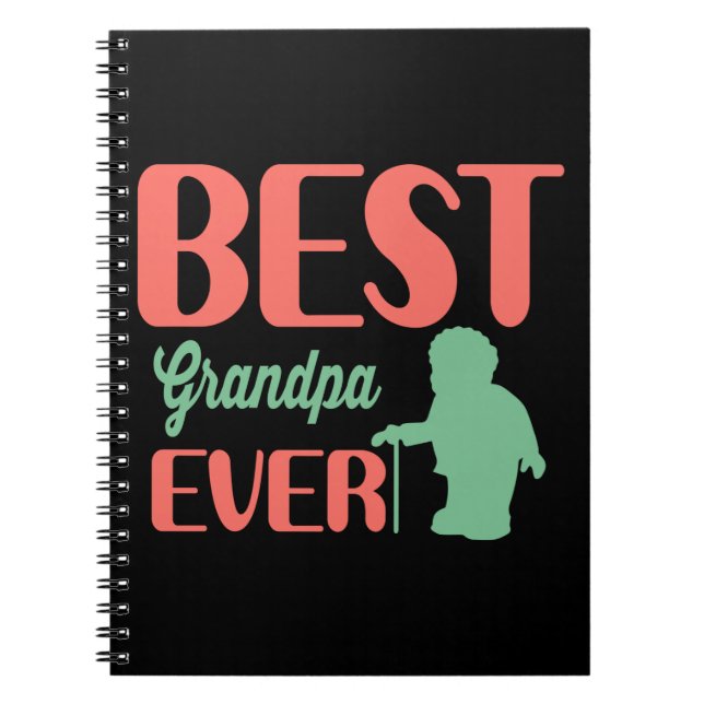 Cuaderno Papá Regalos | Mejor abuelo jamás (Frente)