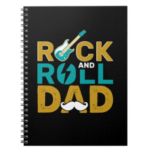 Cuaderno Papá Regalos Rock And Roll Dad