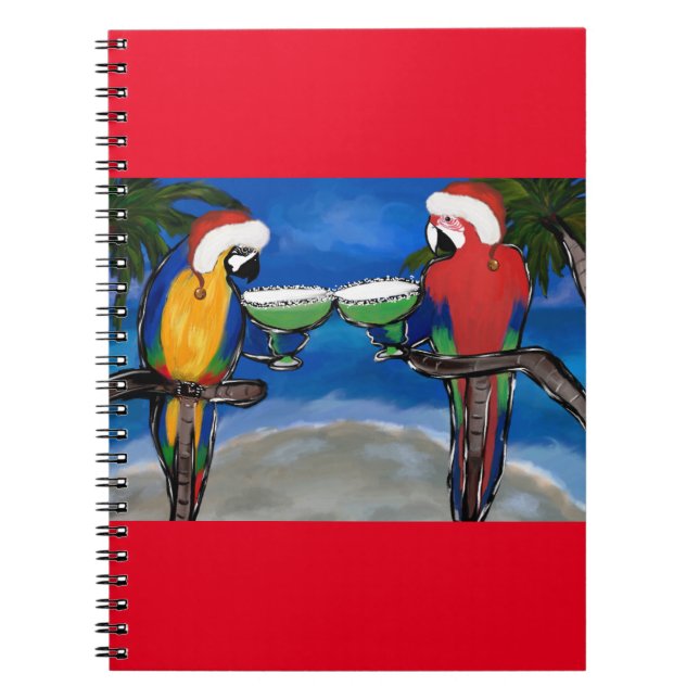 Cuaderno Papagayo Santa (Frente)