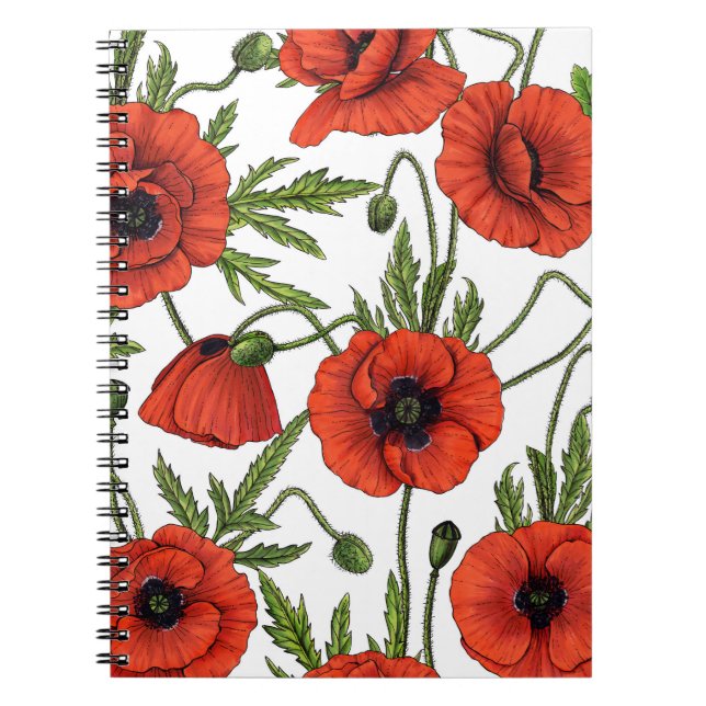 Cuaderno Papas rojas y verdes en blanco (Frente)