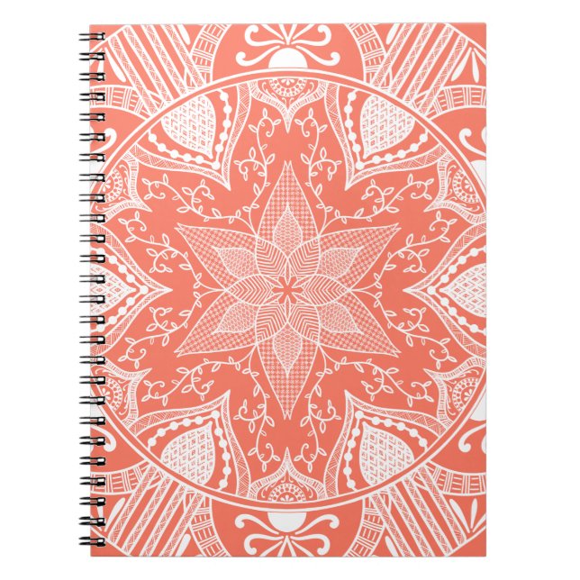 Cuaderno Papaya Mandala (Frente)