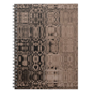 Cuaderno Papel de envolvimiento de vidrio de MVB Sepia-Faux