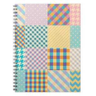 Cuaderno Papel de época: fondo textil sin costuras