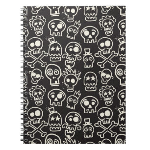 Cuaderno Papel de escritorio inconmovible para el cráneo ne