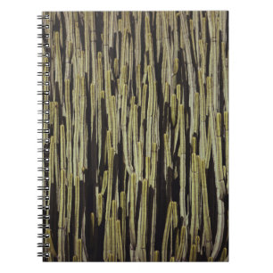 Cuaderno Papel de fondo de cactus verde