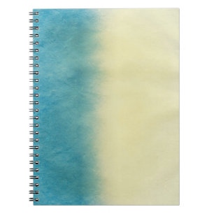 Cuaderno Papel de la acuarela de la textura del fondo