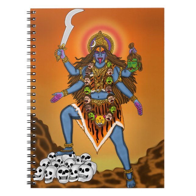 Cuaderno Papel de la Diosa Kali (Frente)