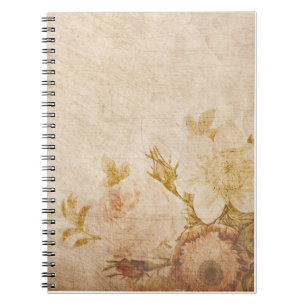 Cuaderno Papel de nota antigua