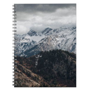 CUADERNO PAPEL DE PALABRA DE LA MONTAÑA DE NIEVE