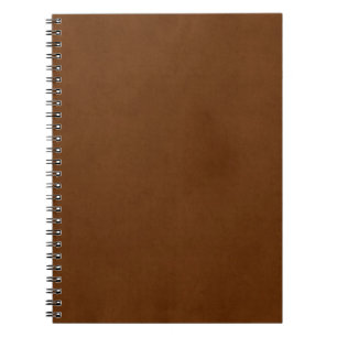Cuaderno Papel de pergamino bronceado vintage del MED Brown