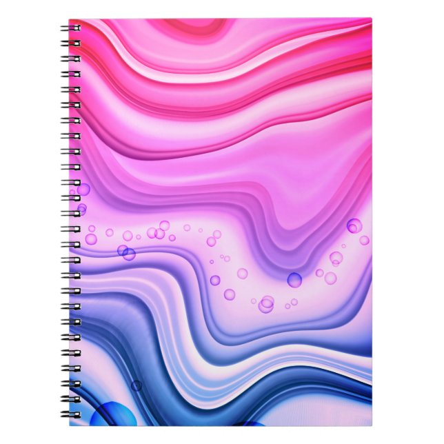 Cuaderno Papel digital de ligamento de algodón con tinta de (Frente)