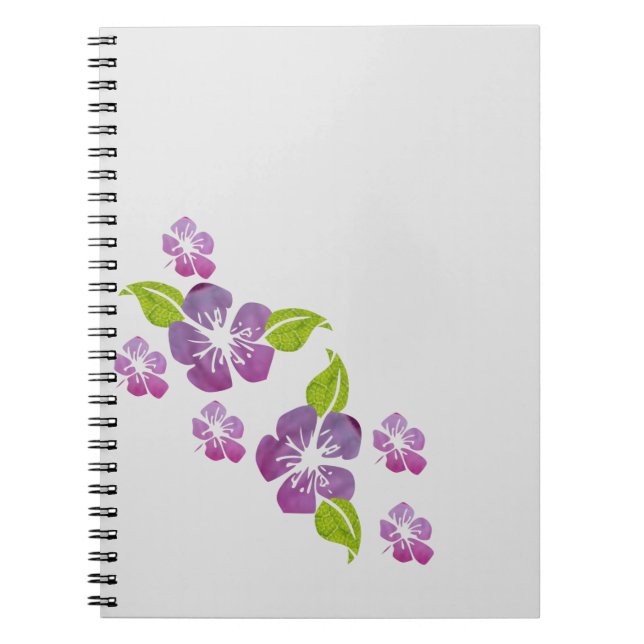 Cuaderno Papel floral (Frente)