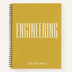Cuaderno Papel Gráfico de Ingeniería Personalizado Simple A