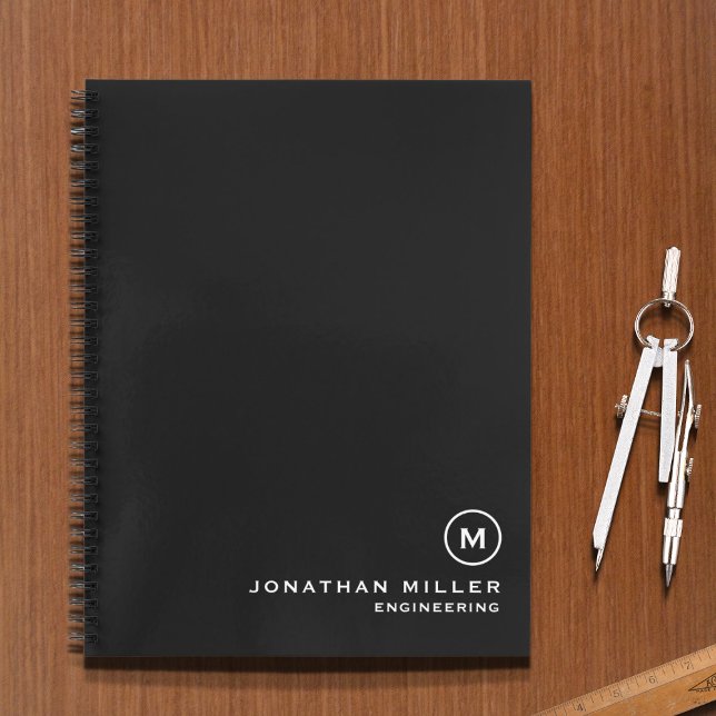 Cuaderno Papel gráfico de ingeniería Portátil monograma sim (Subido por el creador)