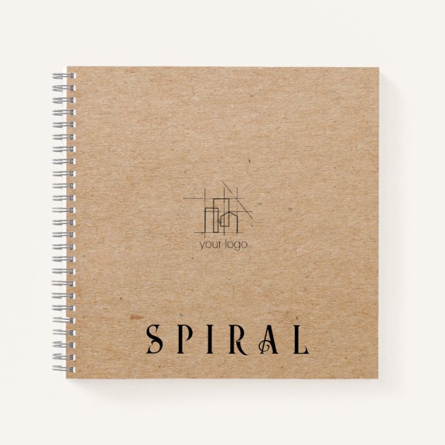 Cuaderno Papel Kraft para el contratista de construcción (Anverso)