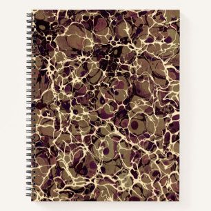 Cuaderno Papel marchito marrón