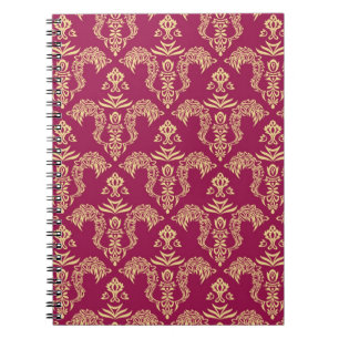 Cuaderno Papel pintado 4 del damasco