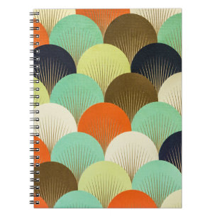 Cuaderno Papel pintado colorido: diseño artístico.