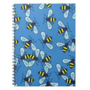 Cuaderno Papel pintado de la abeja
