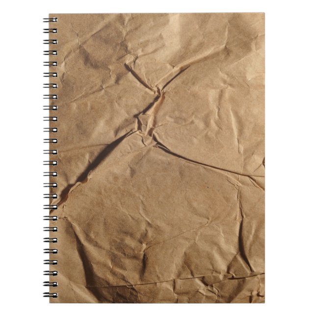 Cuaderno Papel reciclado: Textura ecológica. (Frente)
