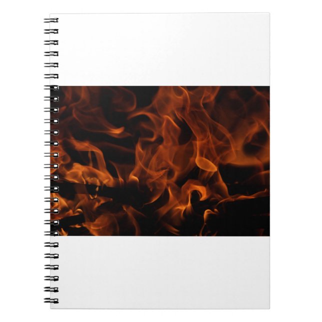Cuaderno Papel rojo de fuego (Frente)