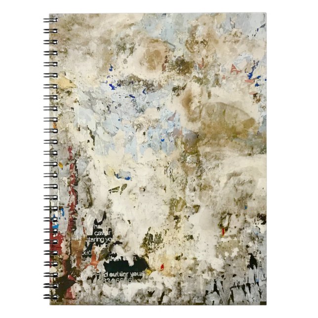 Cuaderno Papel rojo y marrón (Frente)